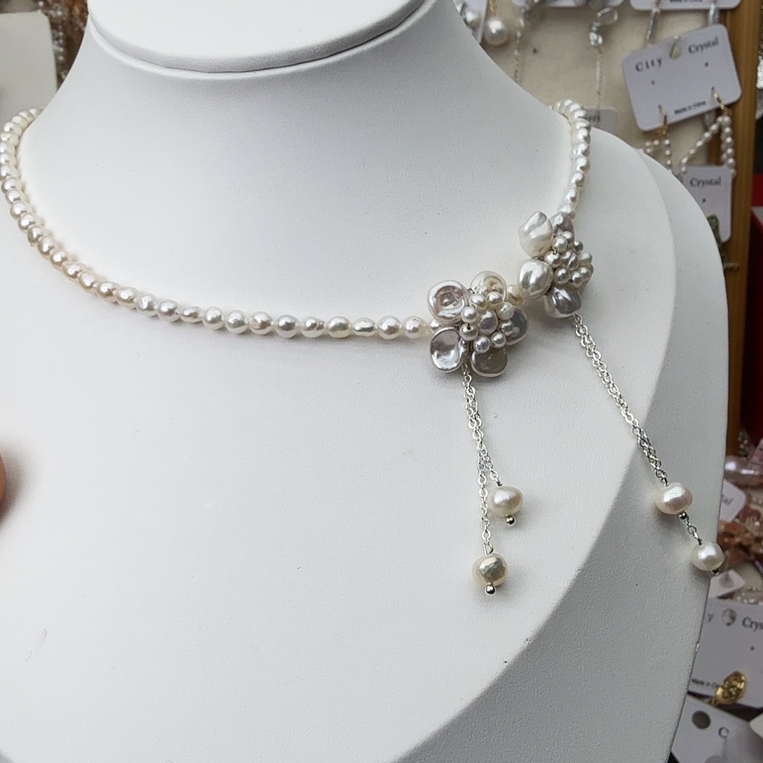 颈饰淡水珍珠未镶嵌