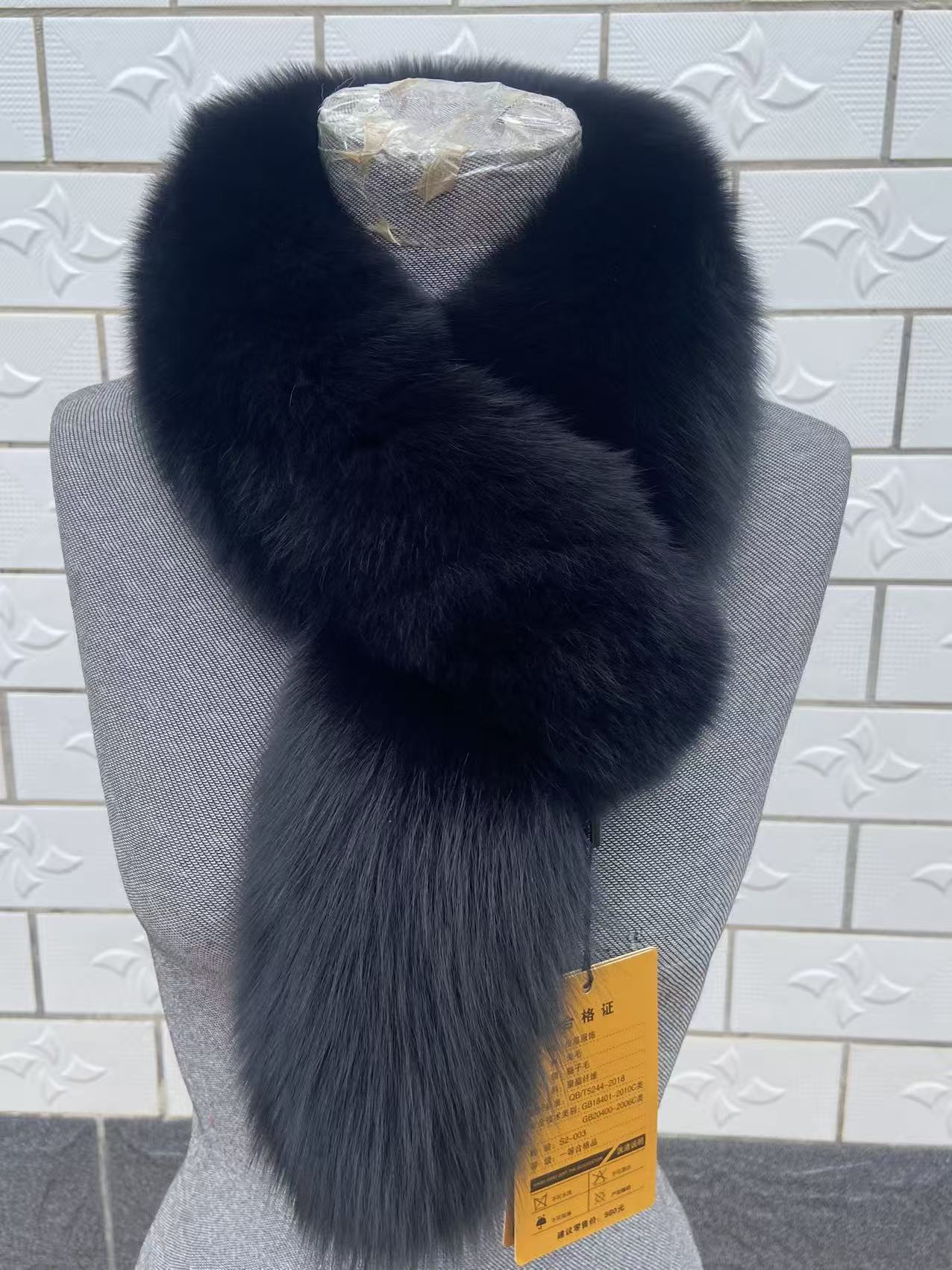 冬季狐狐毛毛围脖外搭百搭简约时尚款