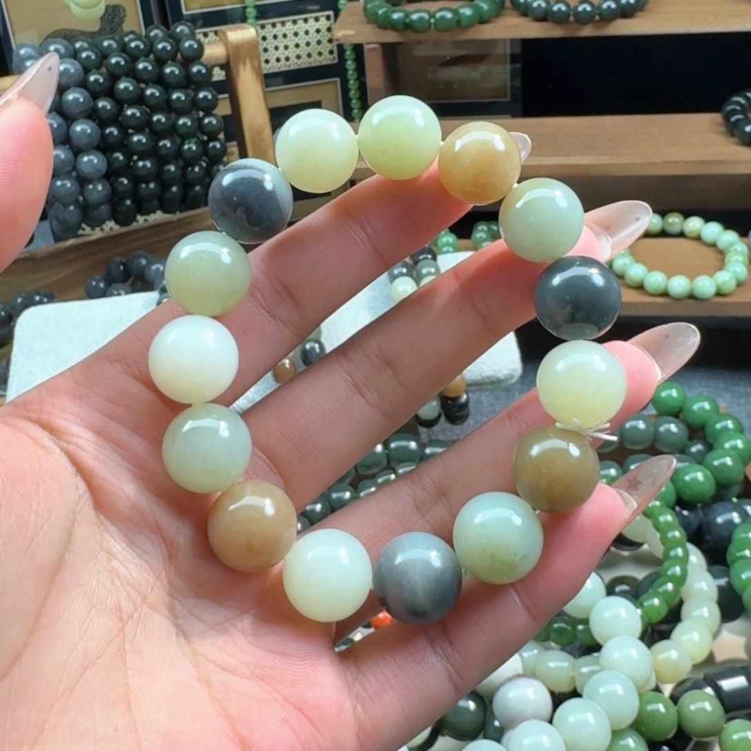 和田玉手链未镶嵌