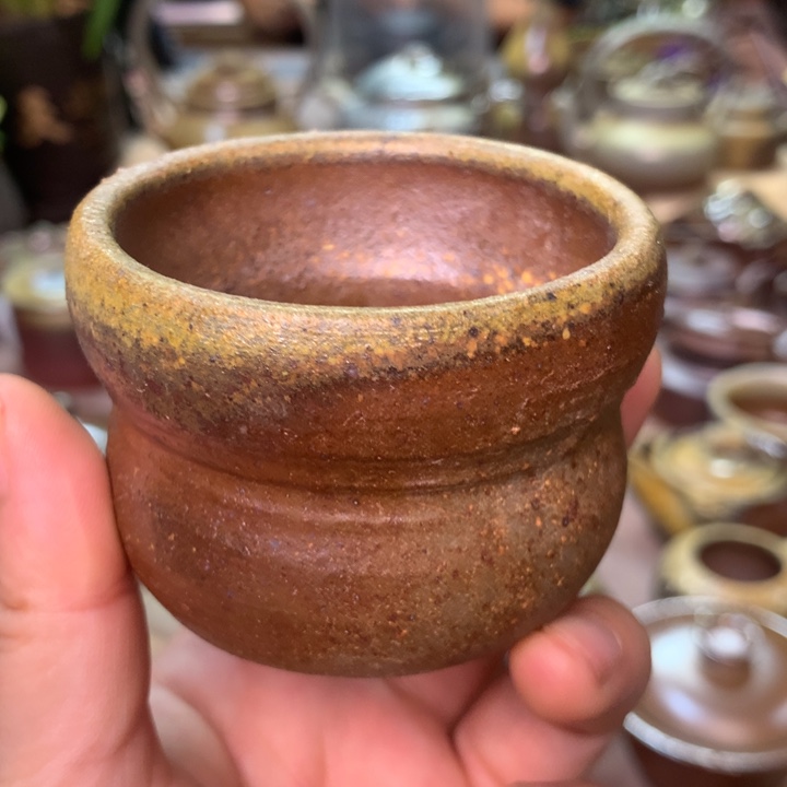 茶壶紫砂纯自然高温无釉裸柴烧