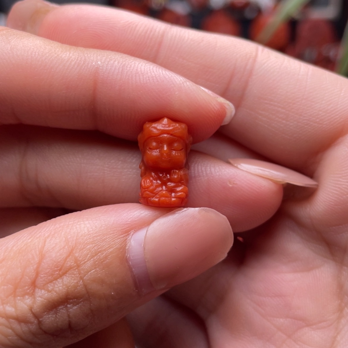 【闪购商品】南红玛瑙度母未镶嵌