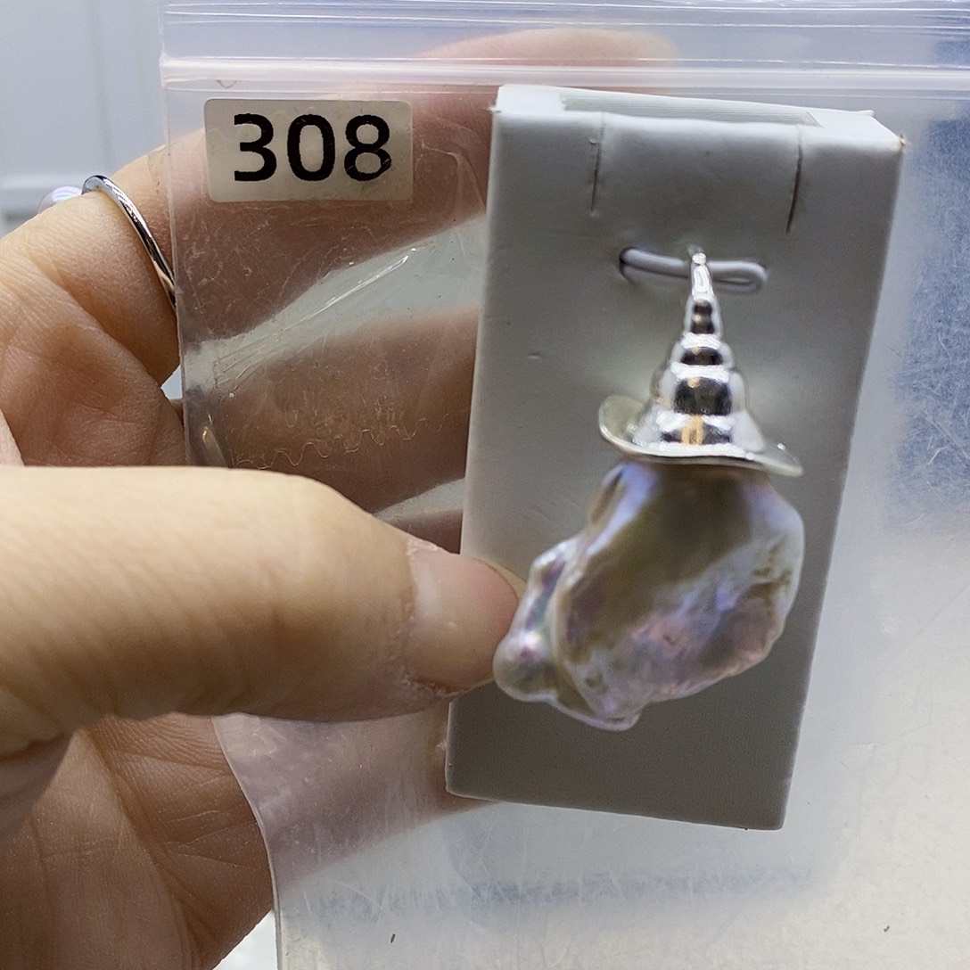 颈饰合金淡水珍珠