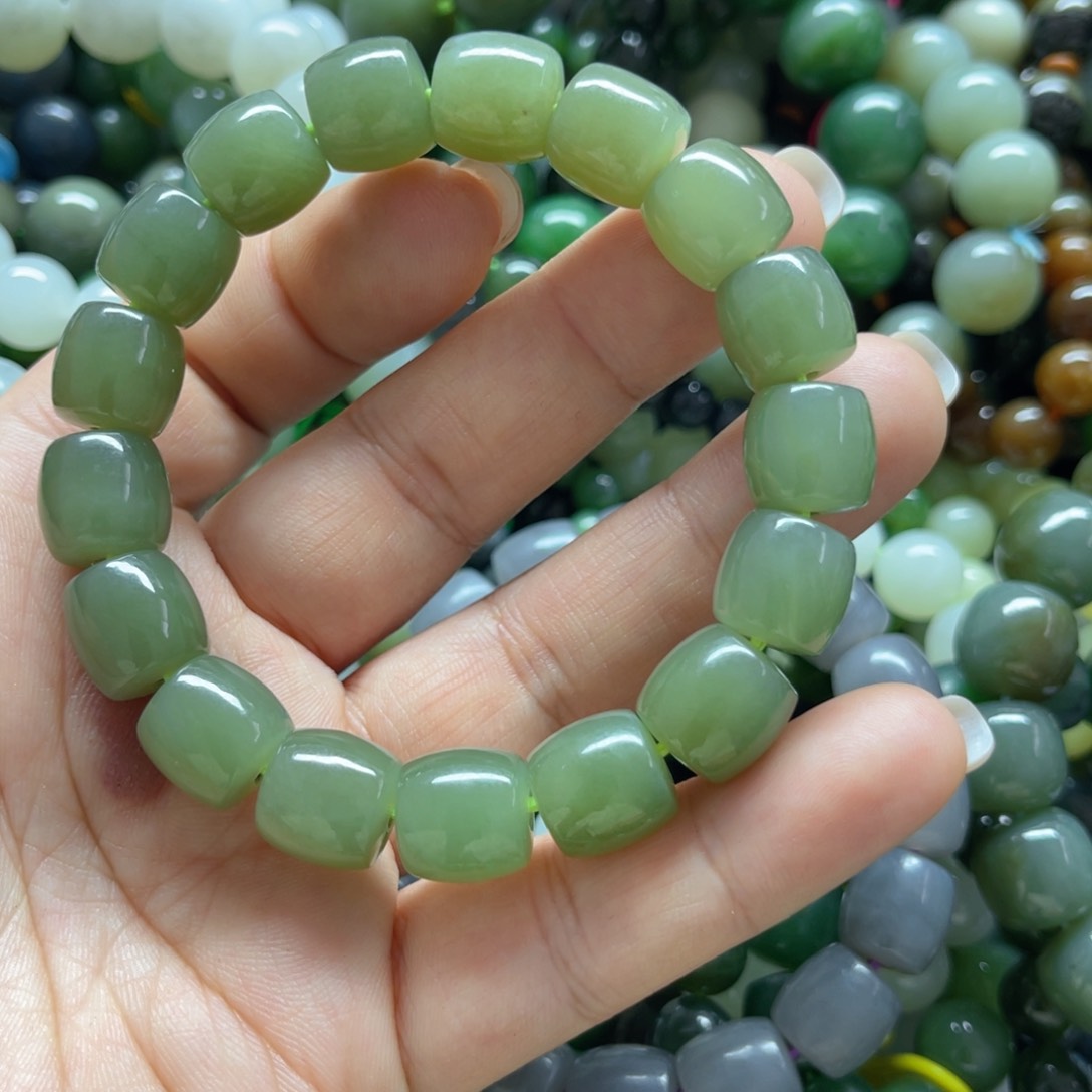 和田玉手链未镶嵌