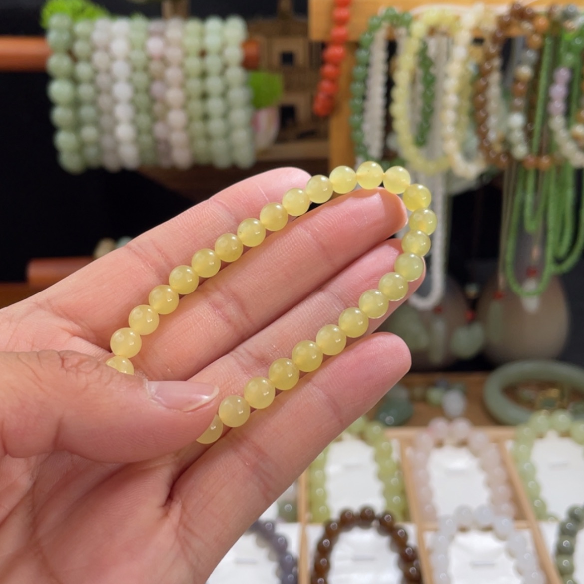 【闪购商品】和田玉手串未镶嵌