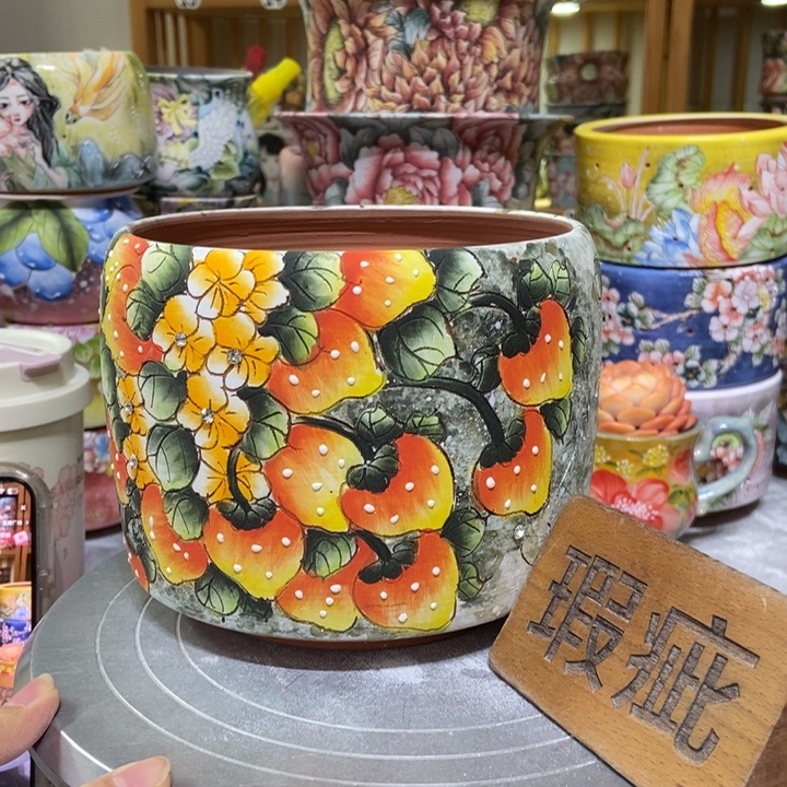 景德镇艺术手绘作品