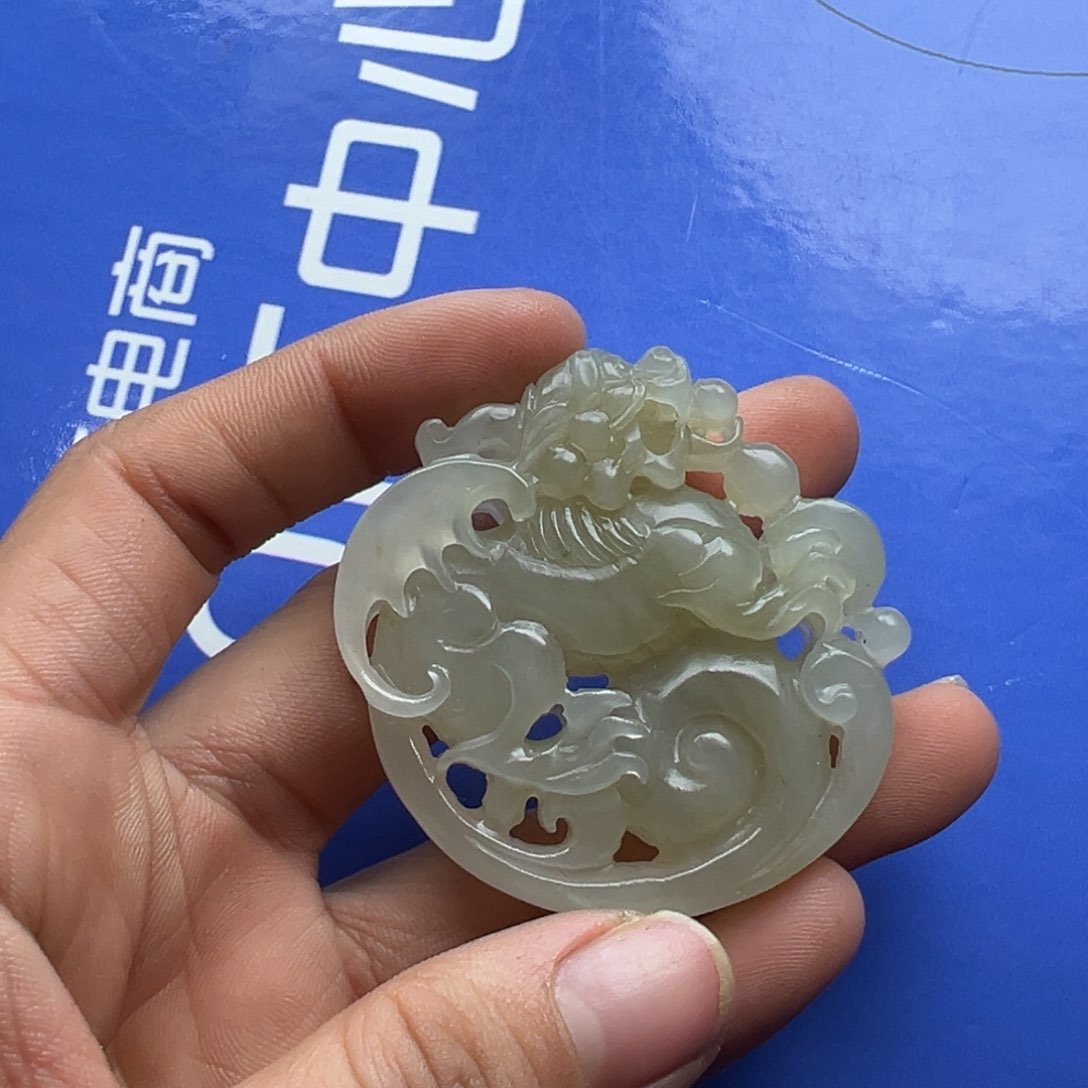 和田玉挂件未镶嵌