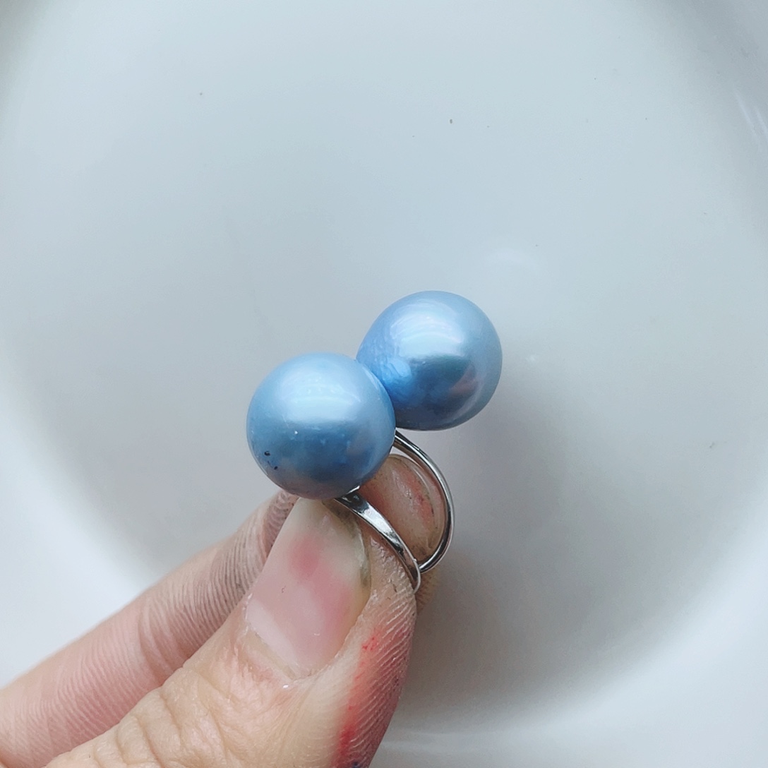 淡水珍珠颈饰钛钢