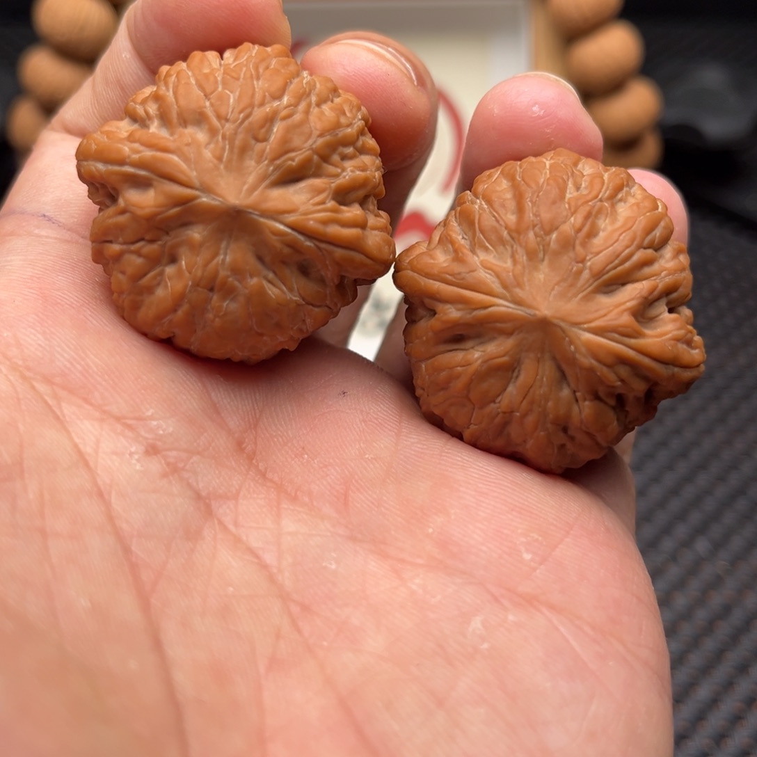 吊坠文玩核桃T**。铁锤36全品