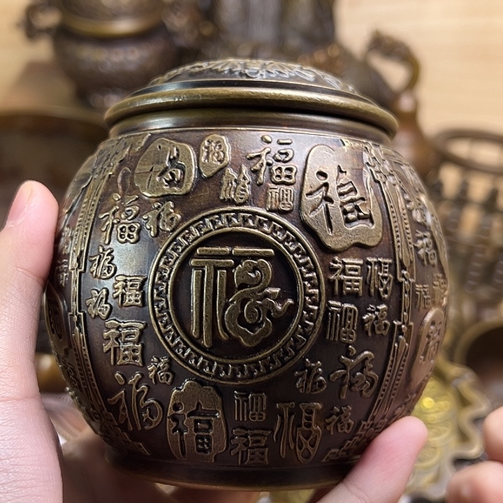 精美铜器，点击下单