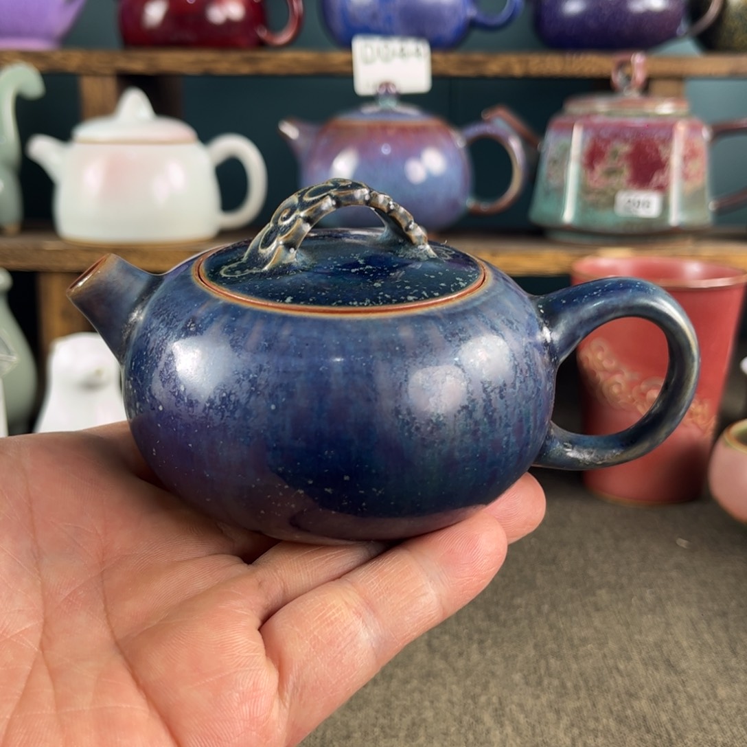 壶神后钧瓷原矿釉发色30