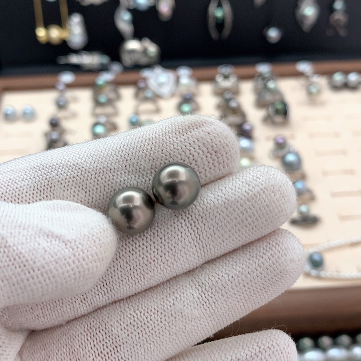 海水珍珠戒指银S925镶嵌