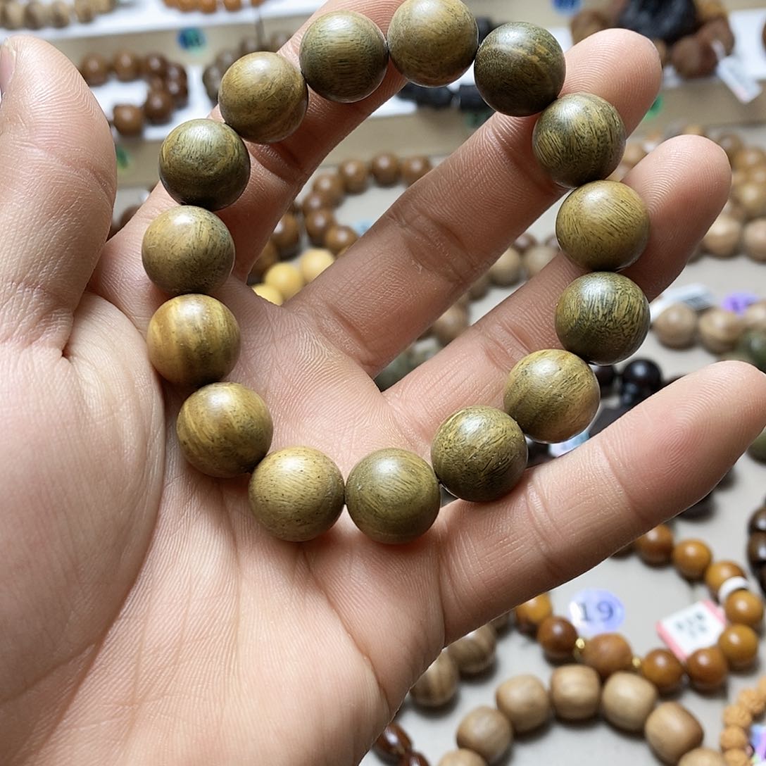 维腊木（绿檀）手串/手链