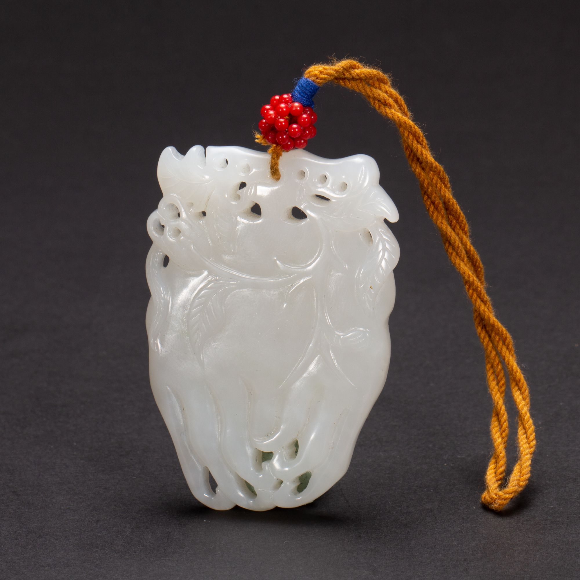 【程田文物】-玉-玉佛手挂件250303-6