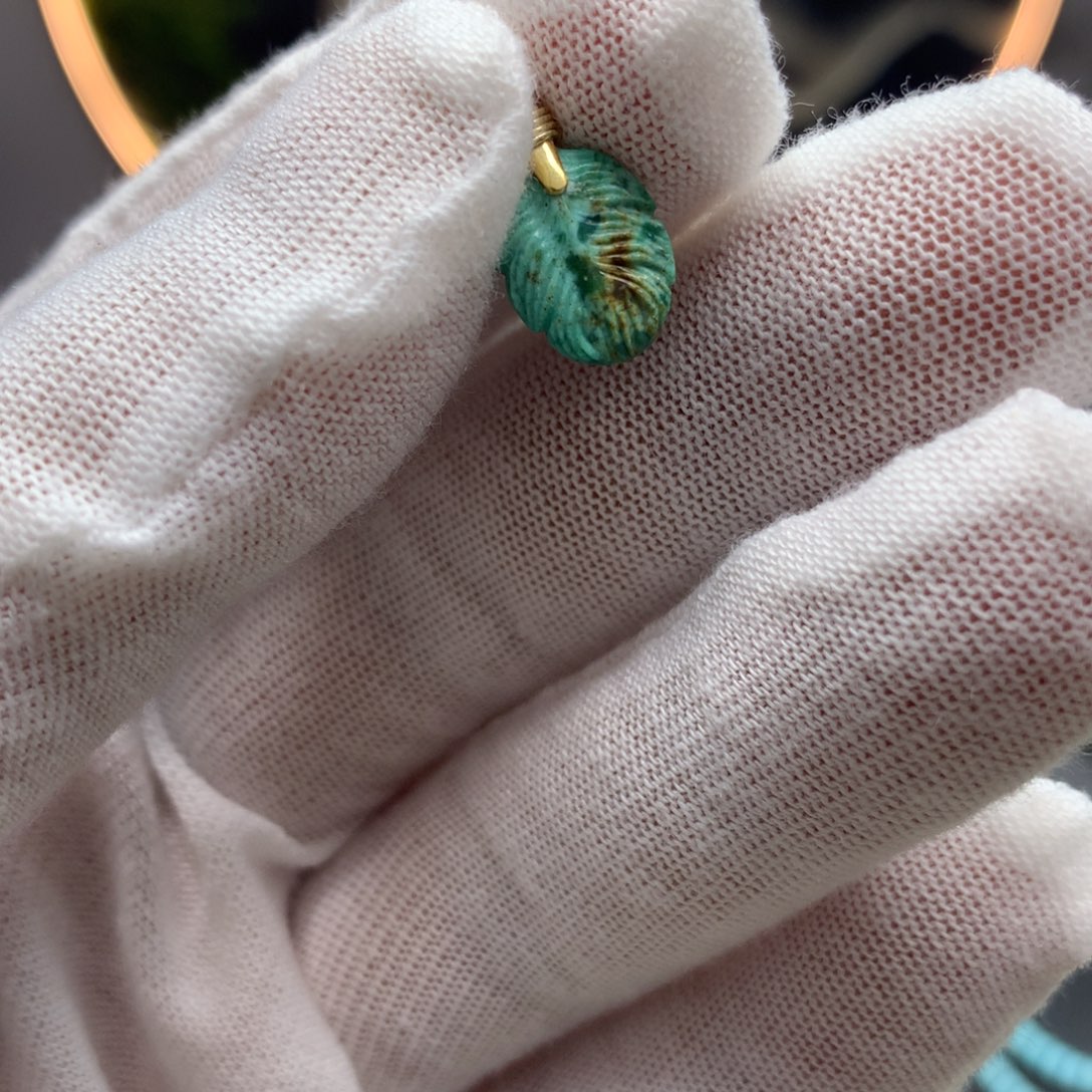 绿松石挂件未镶嵌