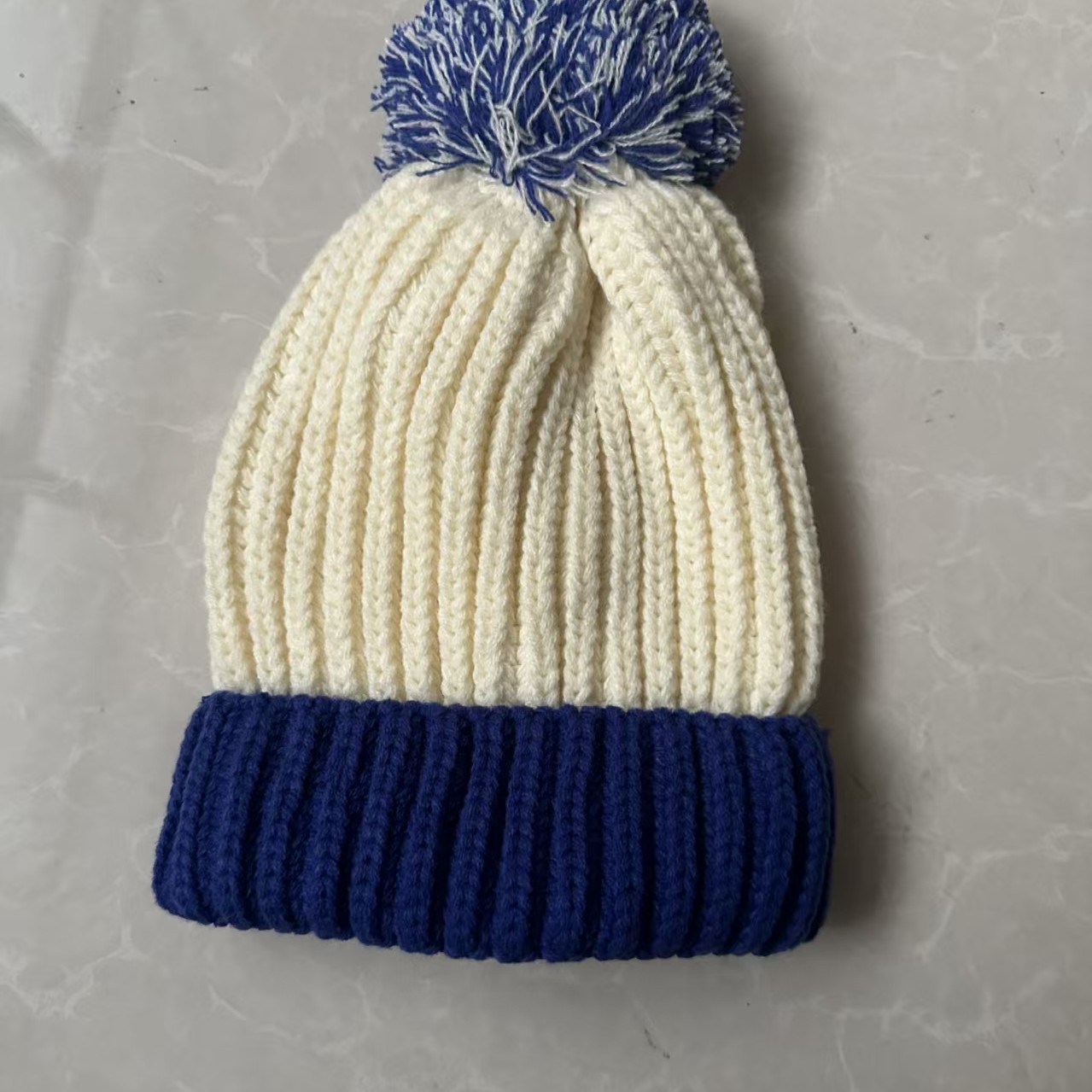 复古港风秋季针织帽女ins风帽子秋冬韩版童帽纯色