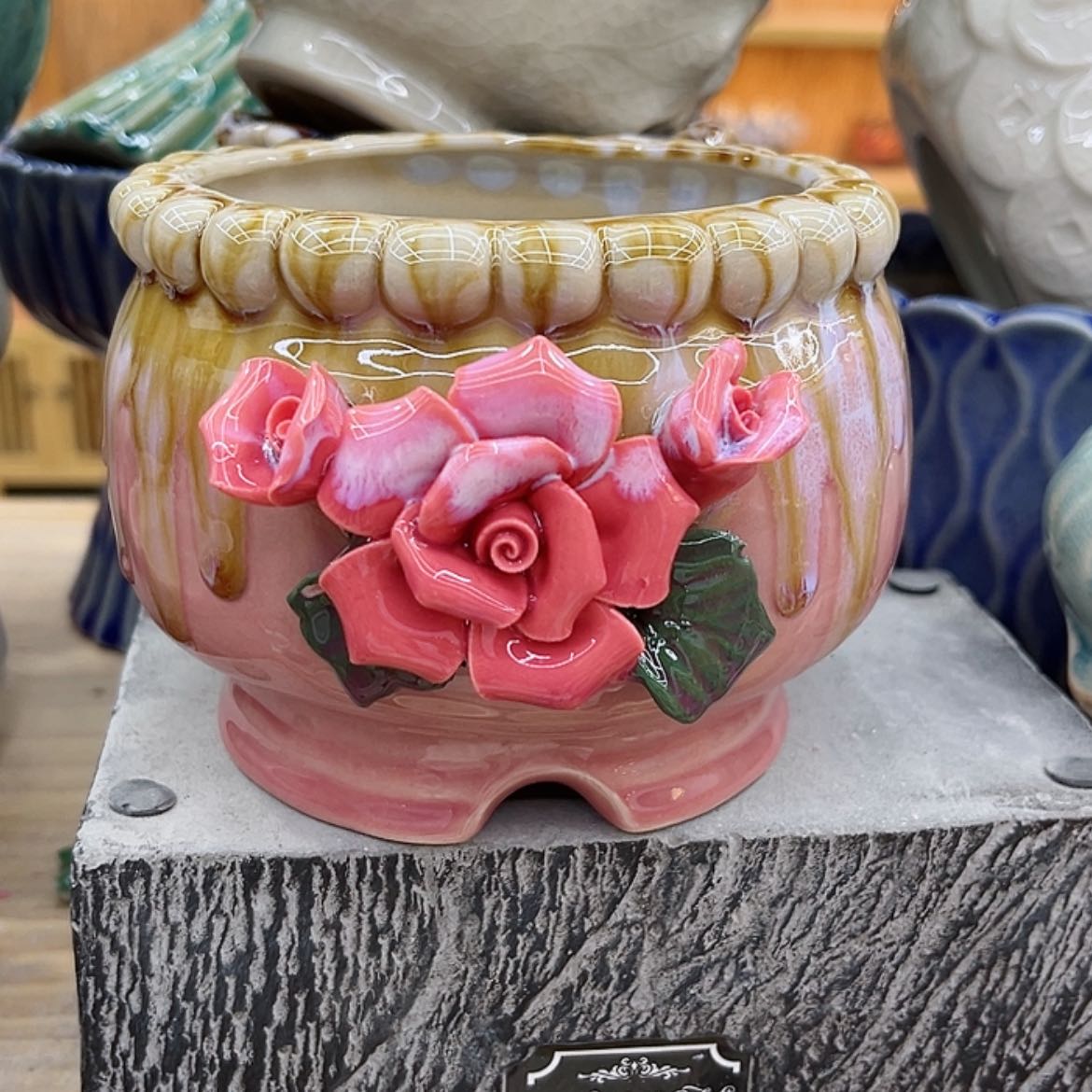 【闪购商品】陶瓷花盆