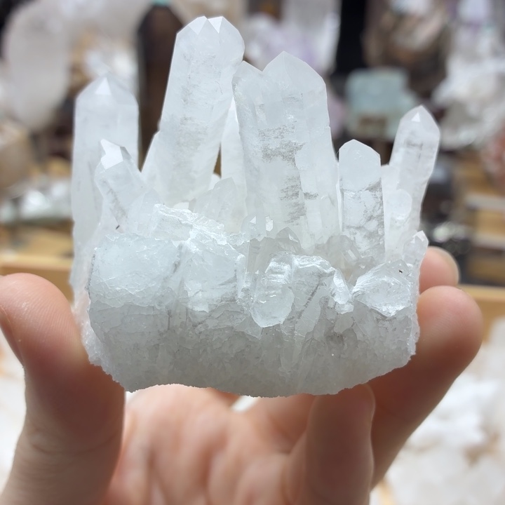 未镶嵌珠宝半成品水晶小杜