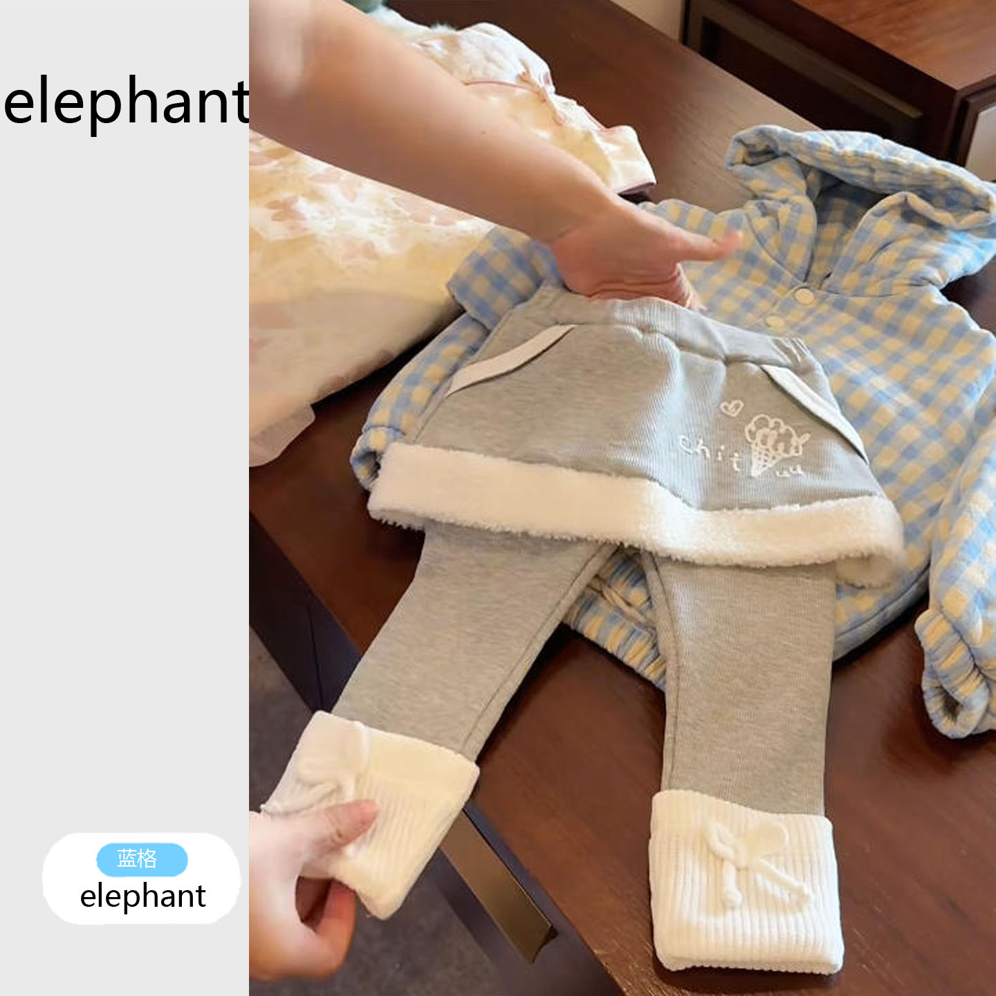 女童秋冬加绒加厚裙裤2025韩版女宝洋气一体绒保暖外穿打底裤屁帘