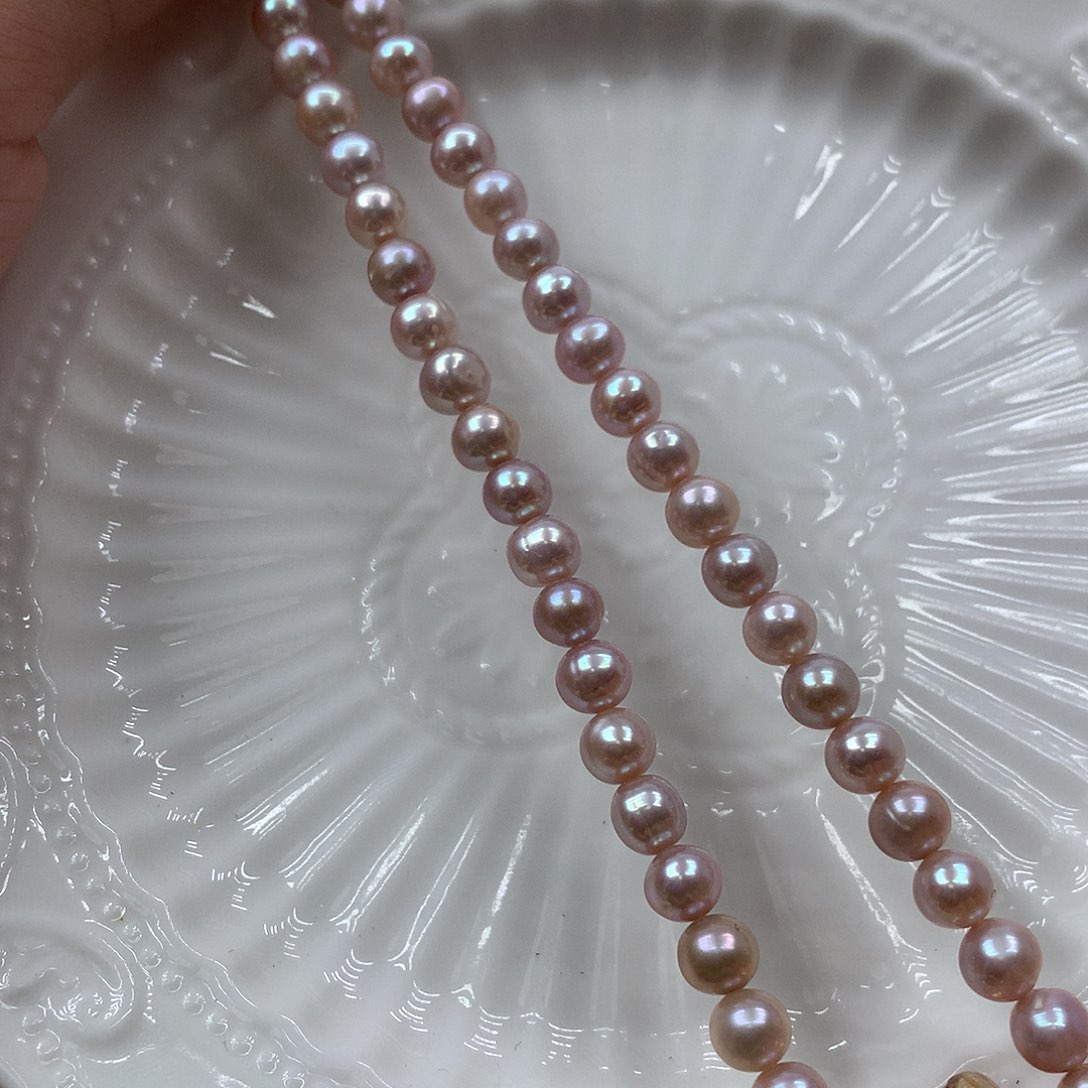 淡水珍珠6-7未镶嵌a188项链