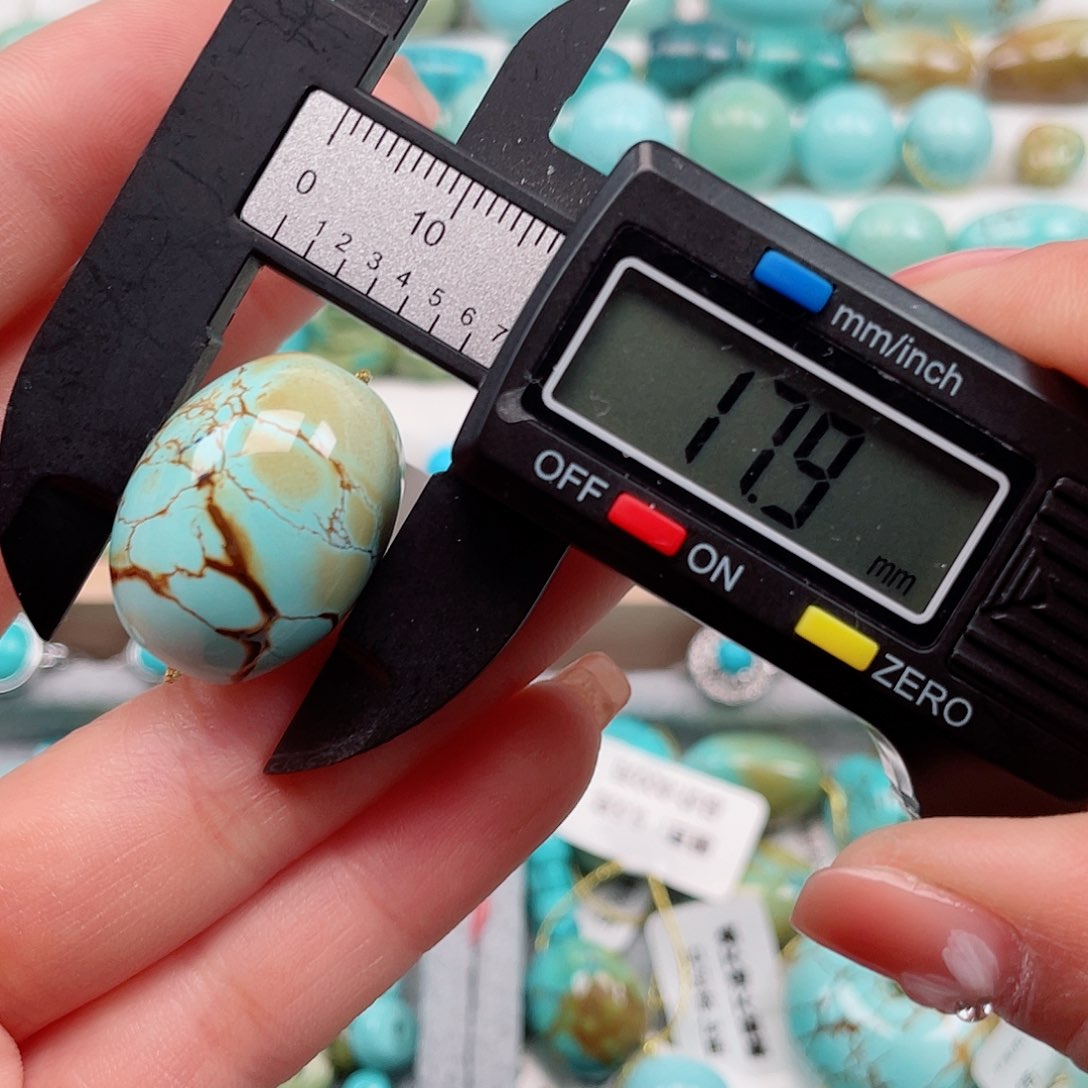 绿松石未镶嵌配饰