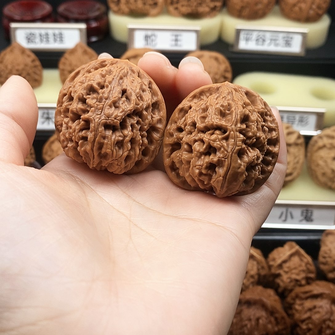 文玩核桃把件水龙41尺1905