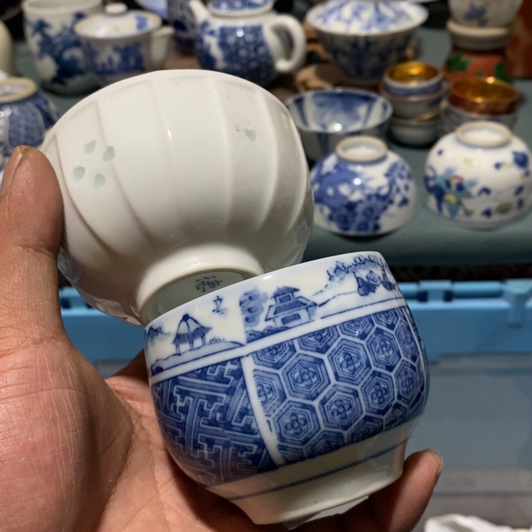 瓷片舶来瓷器满28包邮当日凑单