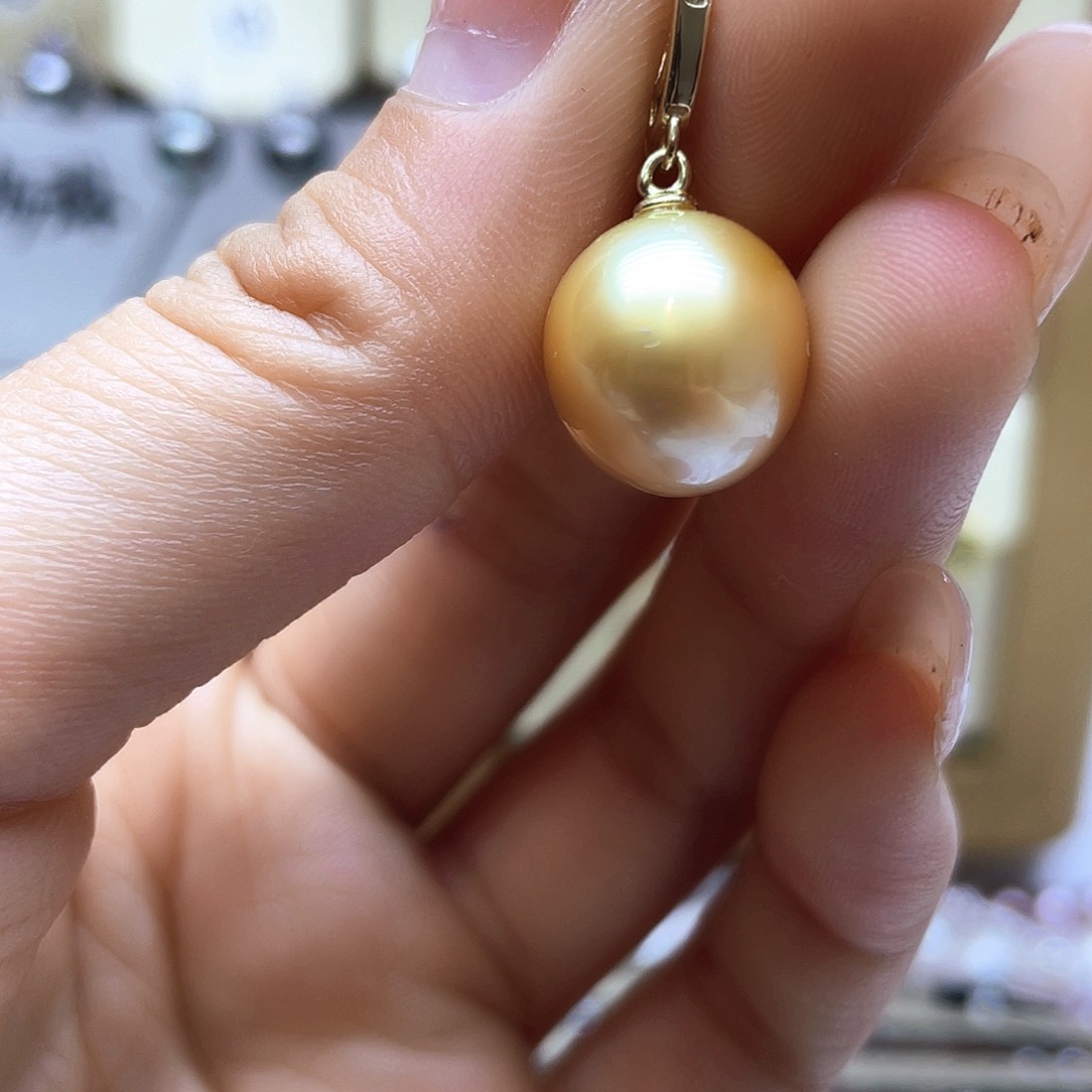 海水珍珠颈饰银S925镶嵌