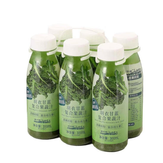 维乐鲜 羽衣甘蓝复合果蔬汁 300mLx6