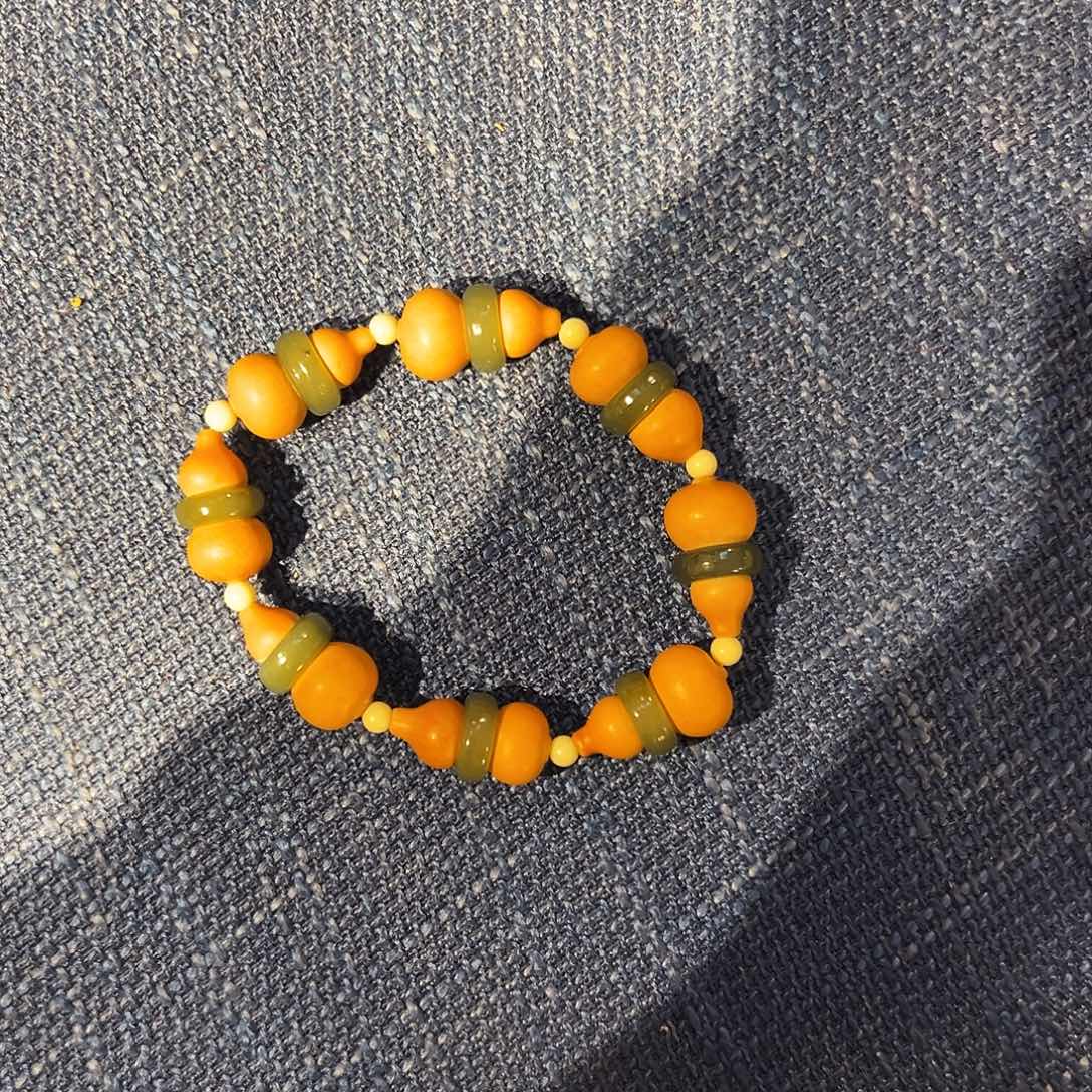 懂***言套环草里金手串2.5不包邮