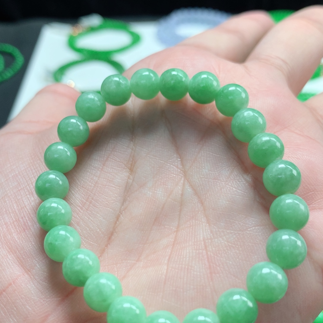翡翠未镶嵌手链翡翠