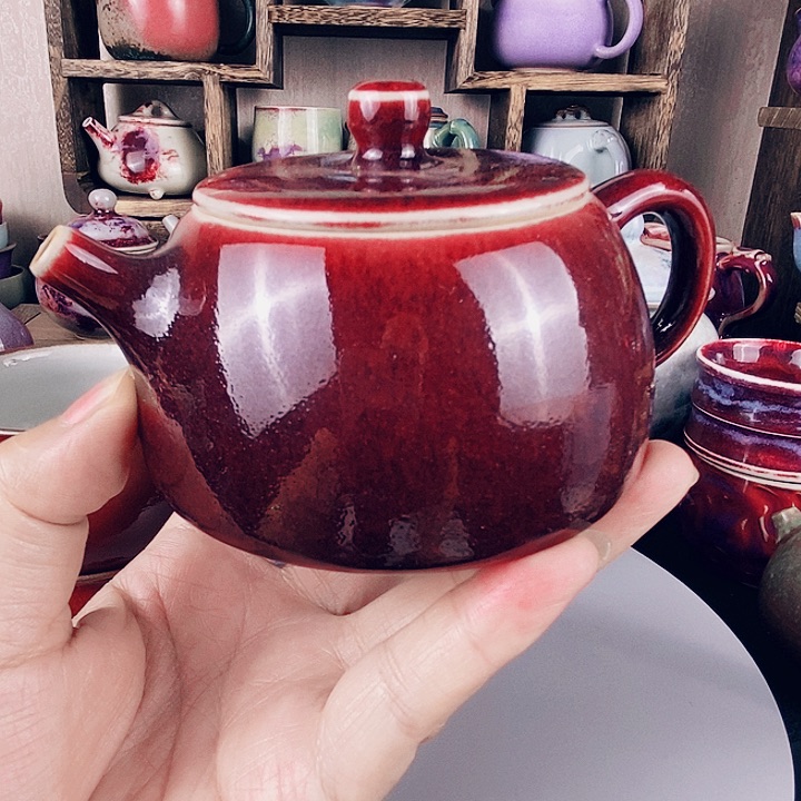 中国神后钧瓷茶具