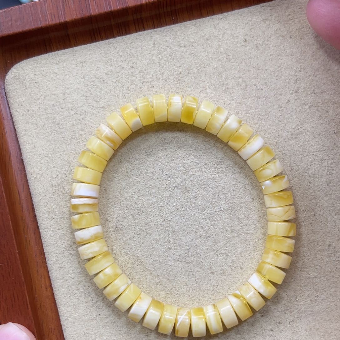 蜜蜡珠宝奇石未镶嵌8.5mm