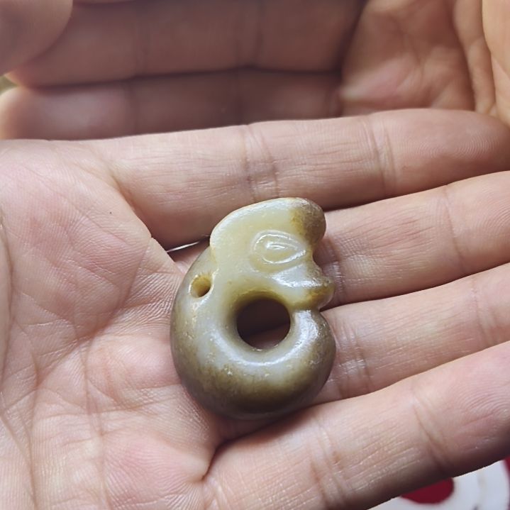 和田玉挂件未镶嵌睽*