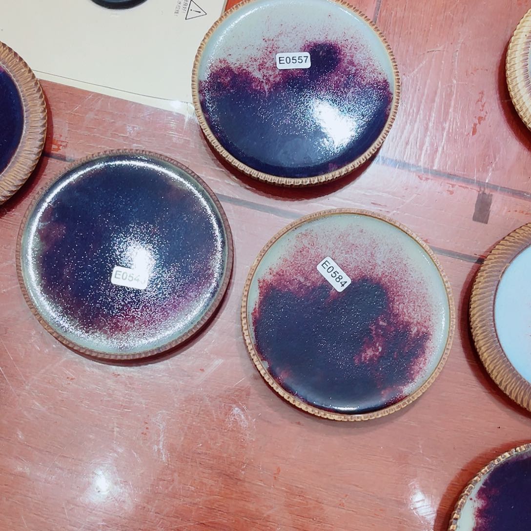 南***8瓷片钧瓷主人杯摆件工艺品