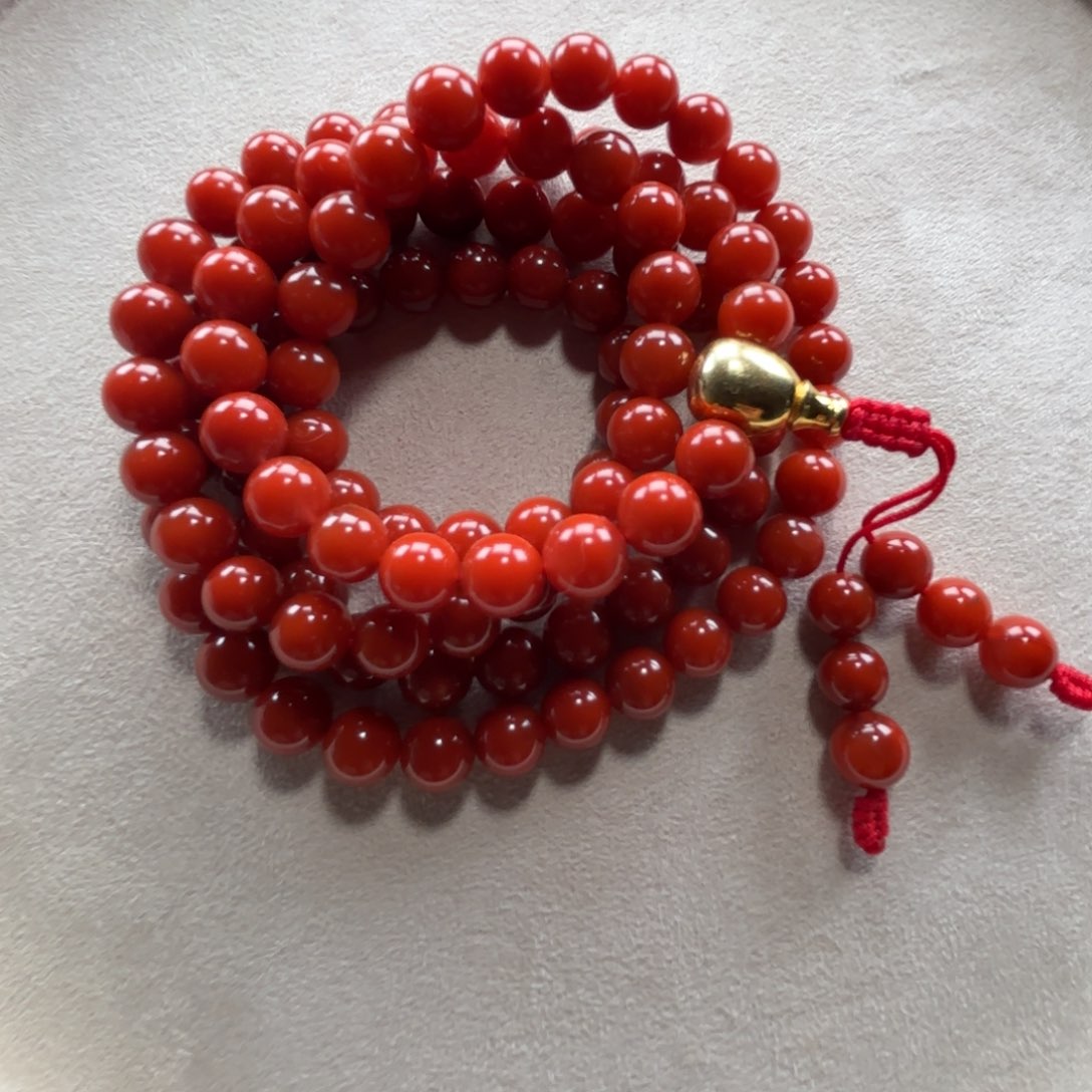 南红玛瑙多圈未镶嵌会**猫