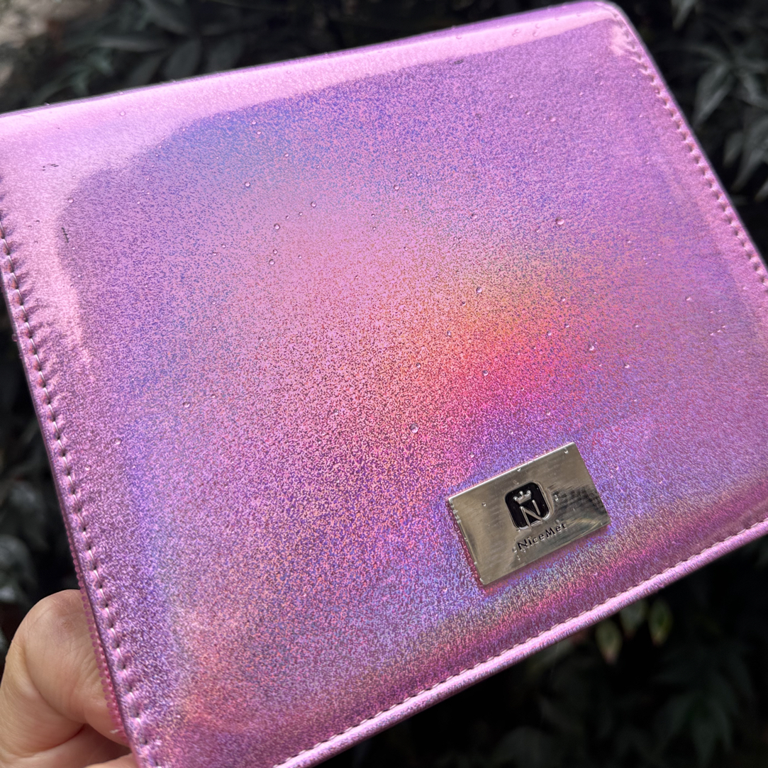 空的包包 粉 闪闪新款空包 可拆卸针收纳包 毛衣针收纳