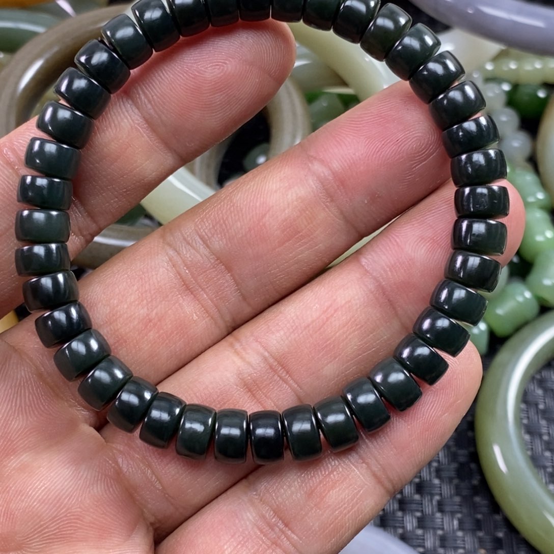 和田玉手链未镶嵌