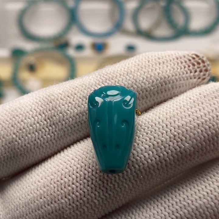 未镶嵌绿松石珠宝奇石Ａ６７９