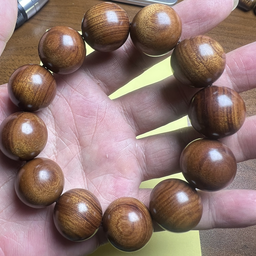 黄花梨成品手串/