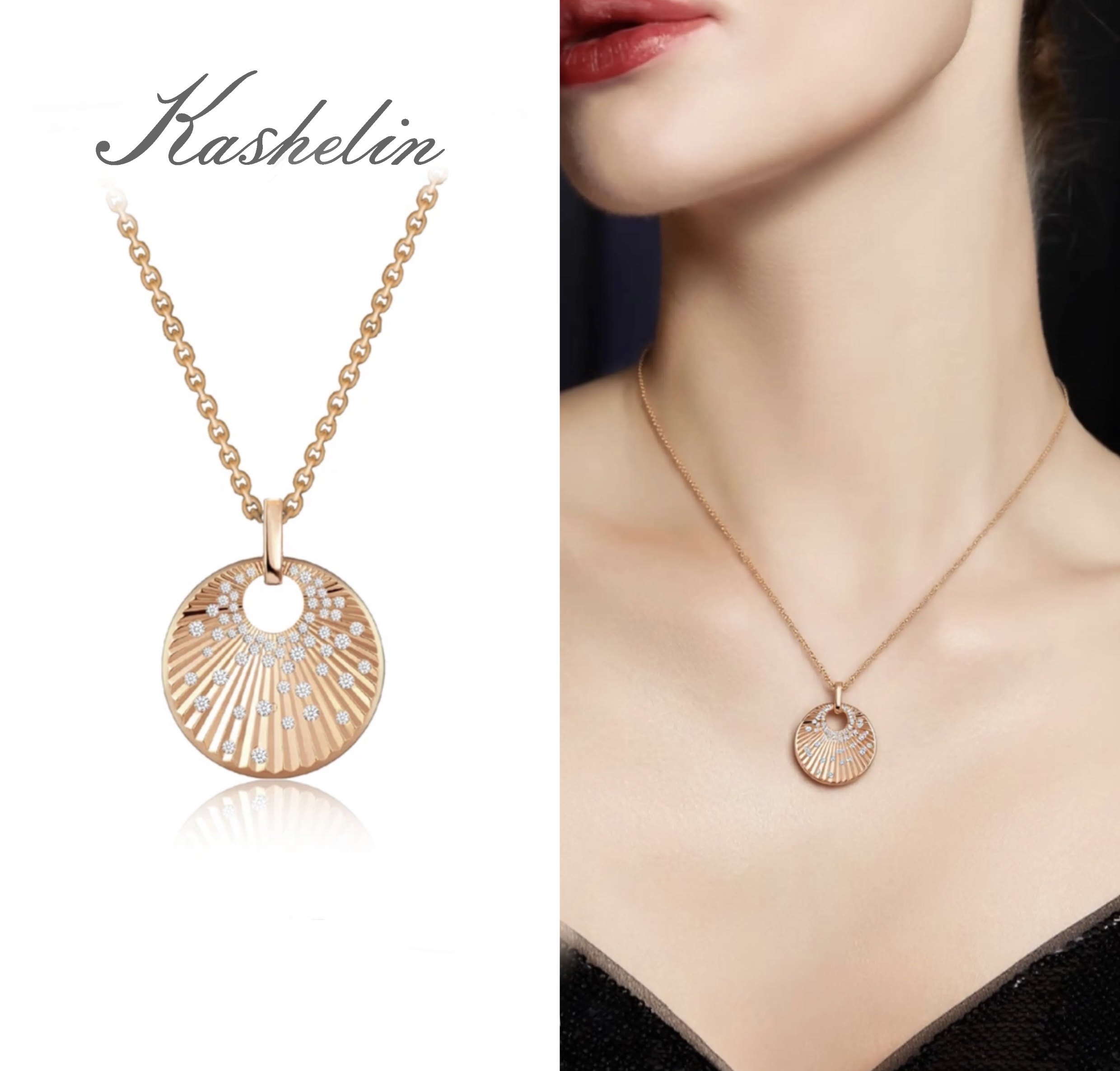 OF 英【星河】设计师款CNC工艺项链~8225