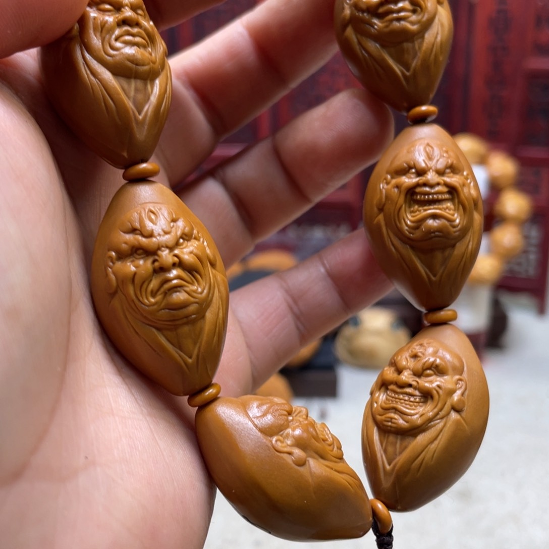 橄榄核吊坠橄榄核雕