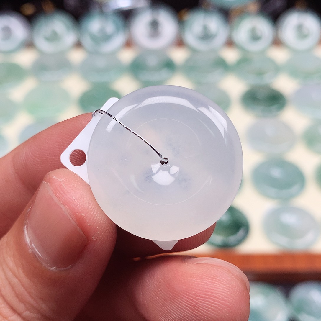 颈饰未镶嵌翡翠26-5.5mm