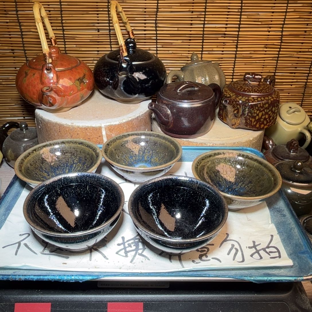 茶盏建盏 微瑕作品