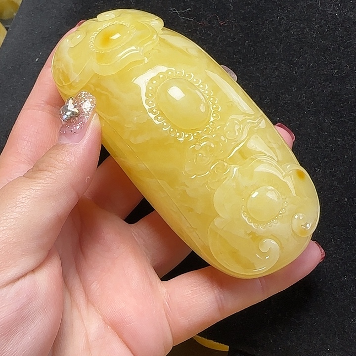 蜜蜡珠宝奇石未镶嵌桑**玛