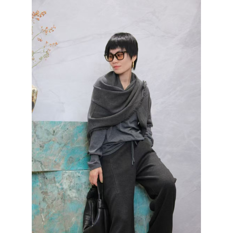 COLOR CILO 新款三角巾披肩