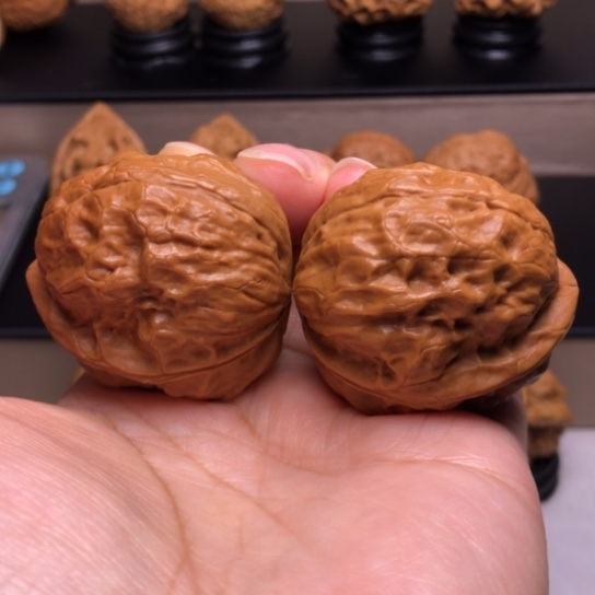 文玩核桃把件玄武大帝3