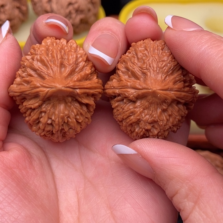 文玩核桃把件9****r34精品蒜头