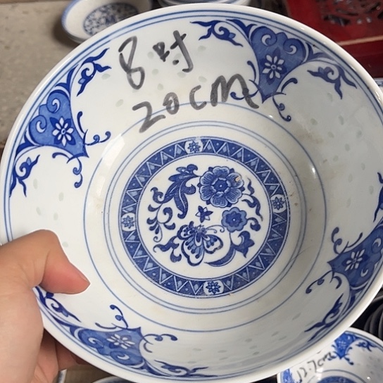 碗景德镇高温细白瓷