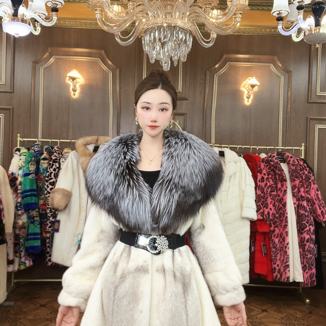 貂皮大衣时尚潮流