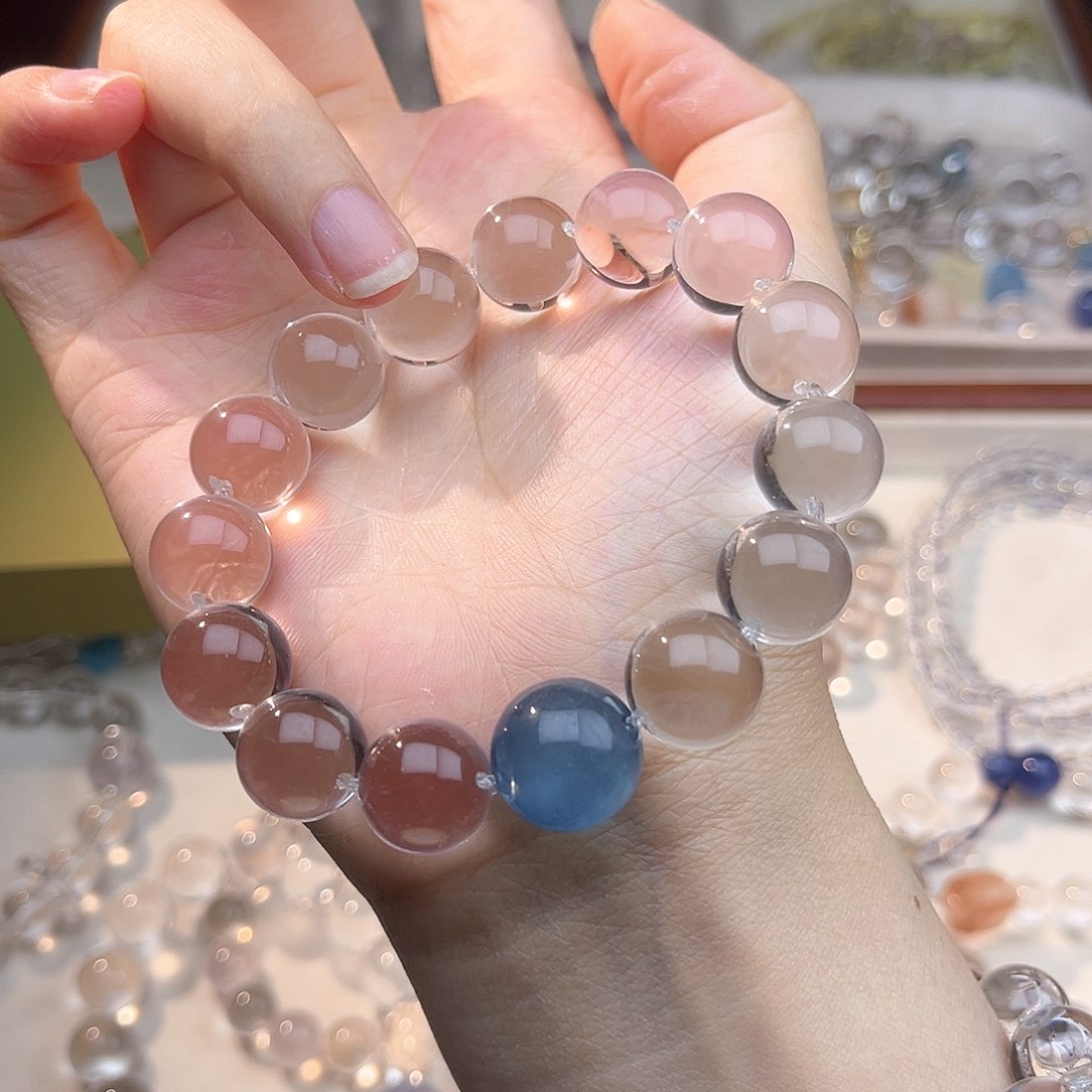 13mm白水晶未镶嵌水晶